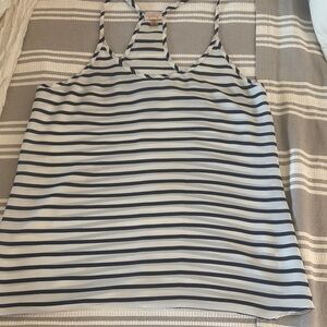 Pixley navy and White Striped Camisole